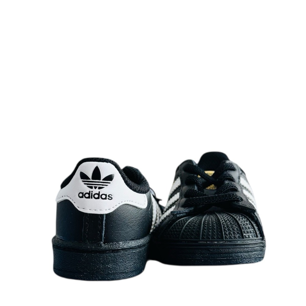 Adidas Originals Superstar Toddler Shoes Cloud White/Core Black-Footwear‎ EF5396 - Picture 6 of 9